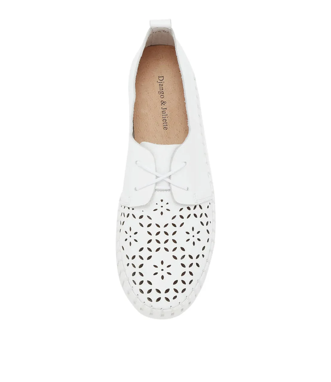 Hexter White Leather Sneakers