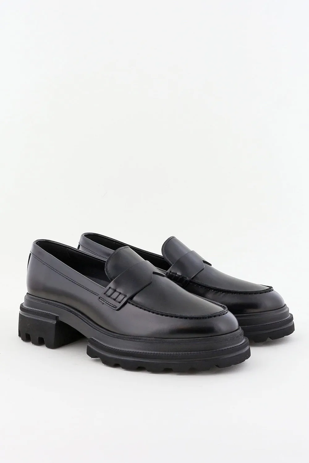 Hogan loafers H674 HXW6740FM50SXGB999 zwart