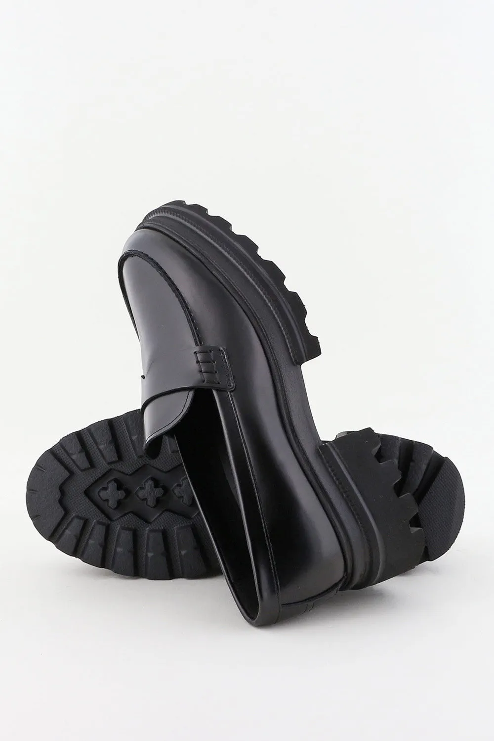 Hogan loafers H674 HXW6740FM50SXGB999 zwart