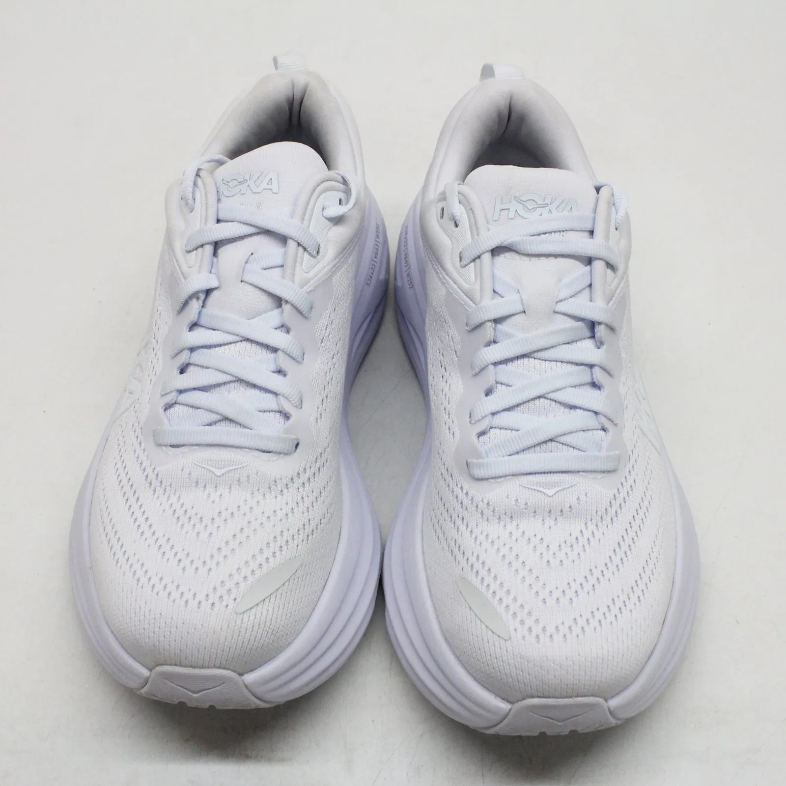Hoka Bondi 8 Textile Women's Lace Up Sneakers - UK 6.5 - US 8 Women - EU 40