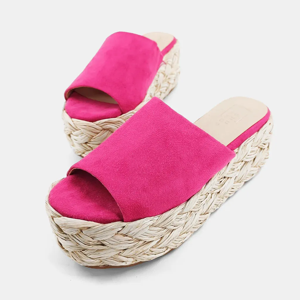 Ibiza (Magenta Suede)