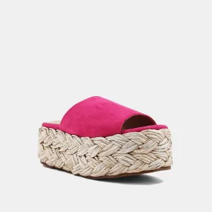 Ibiza (Magenta Suede)