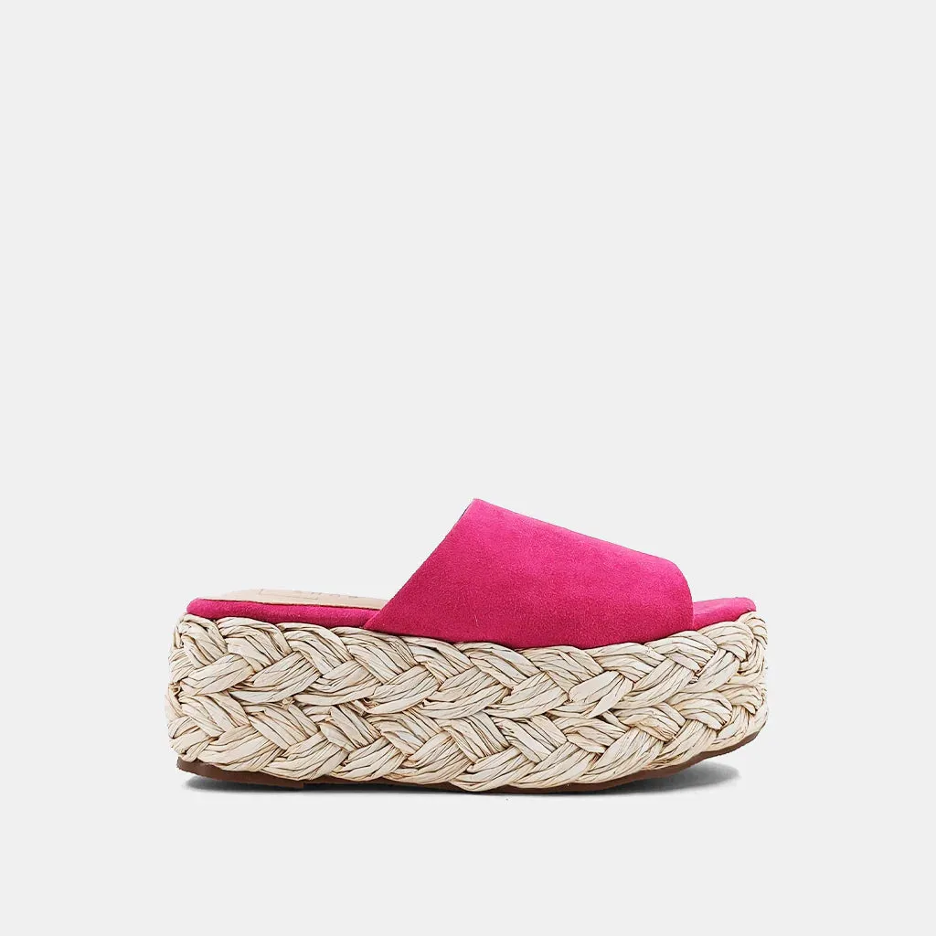 Ibiza (Magenta Suede)