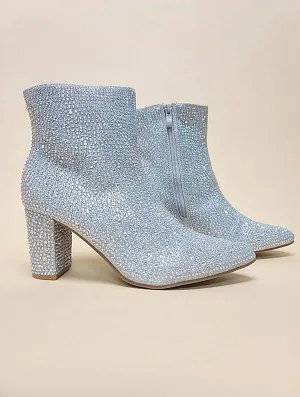 ICEBERG-12-RHINESTONE CASUAL BOOTS