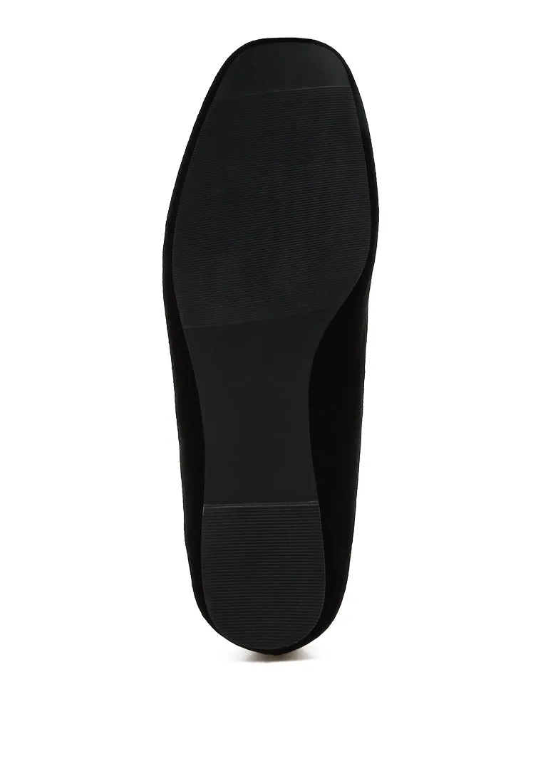 Iconic Tassel Detail Velvet Loafers By RUW
