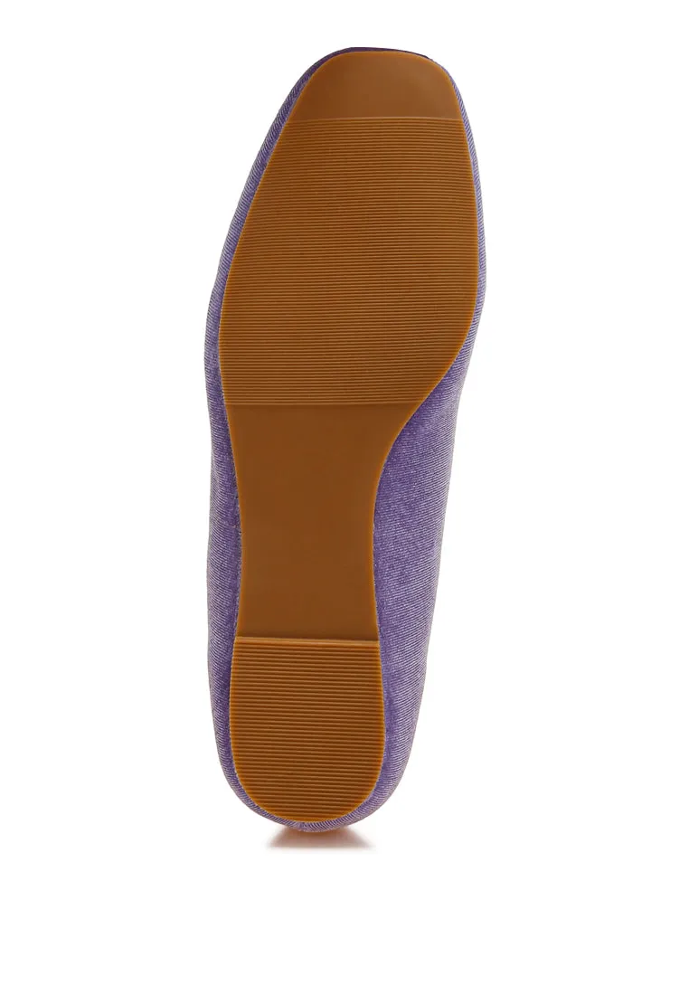 Iconic Tassel Detail Velvet Loafers By RUW