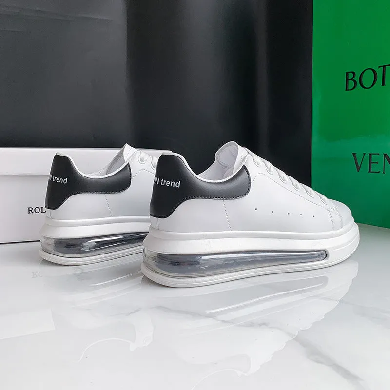 INSTOCK-Breathable McQueen white sneakers for women