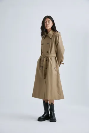 JL094A Military Officer Classic Twill Trench Coat