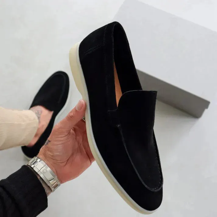 John | Refined Comfort in Elegant Suede Loafers