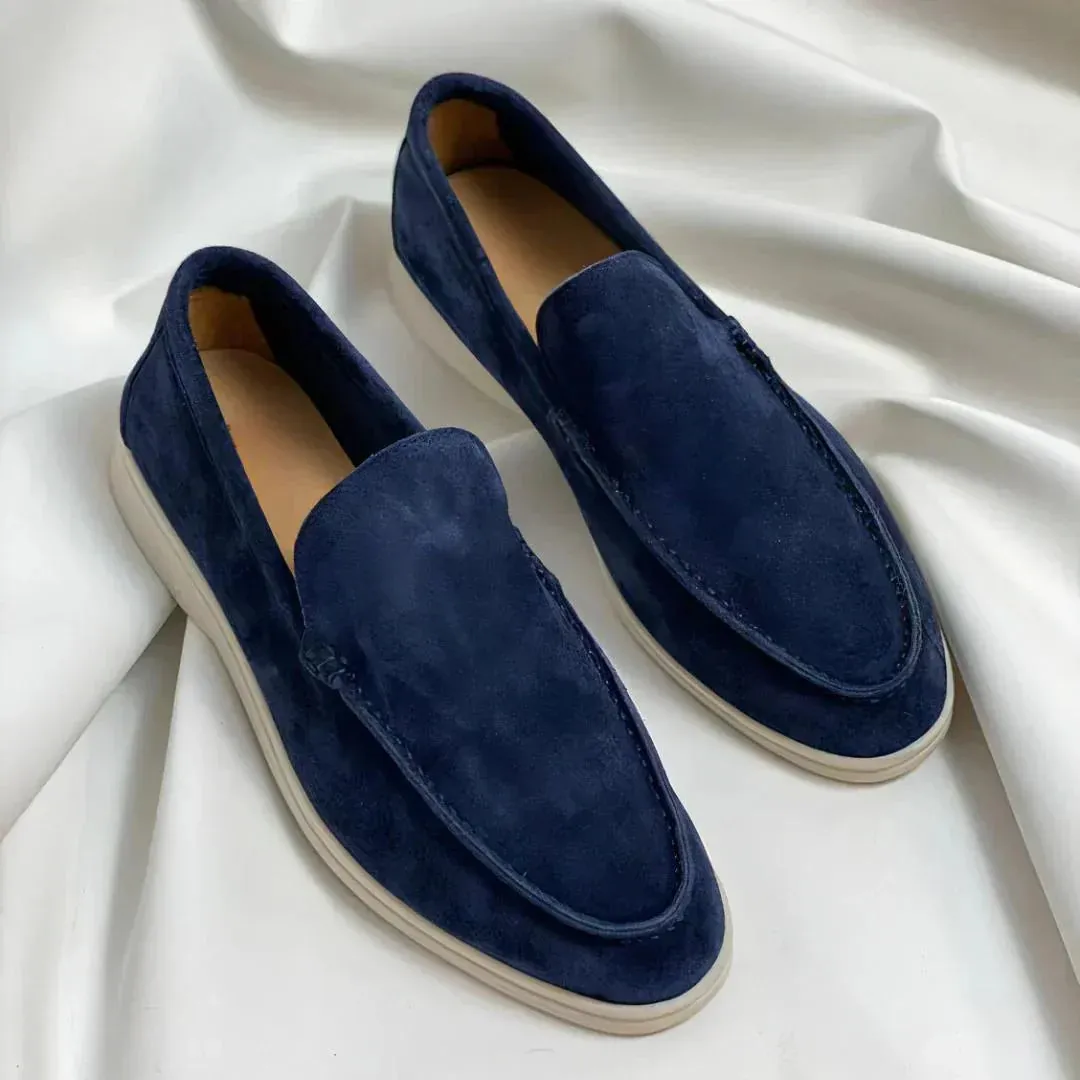 John | Refined Comfort in Elegant Suede Loafers