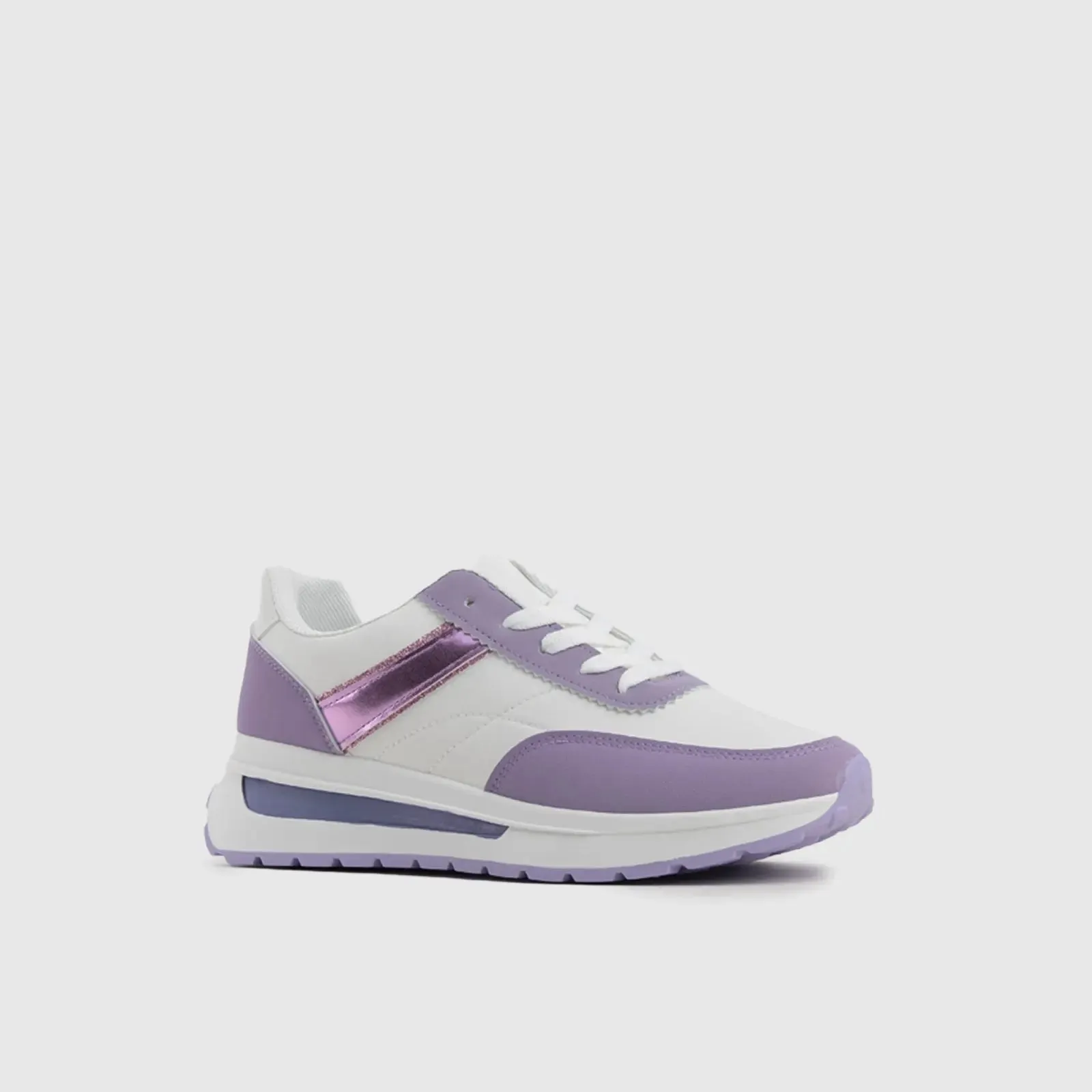 K7 Elyna Statement Sneakers White/Purple