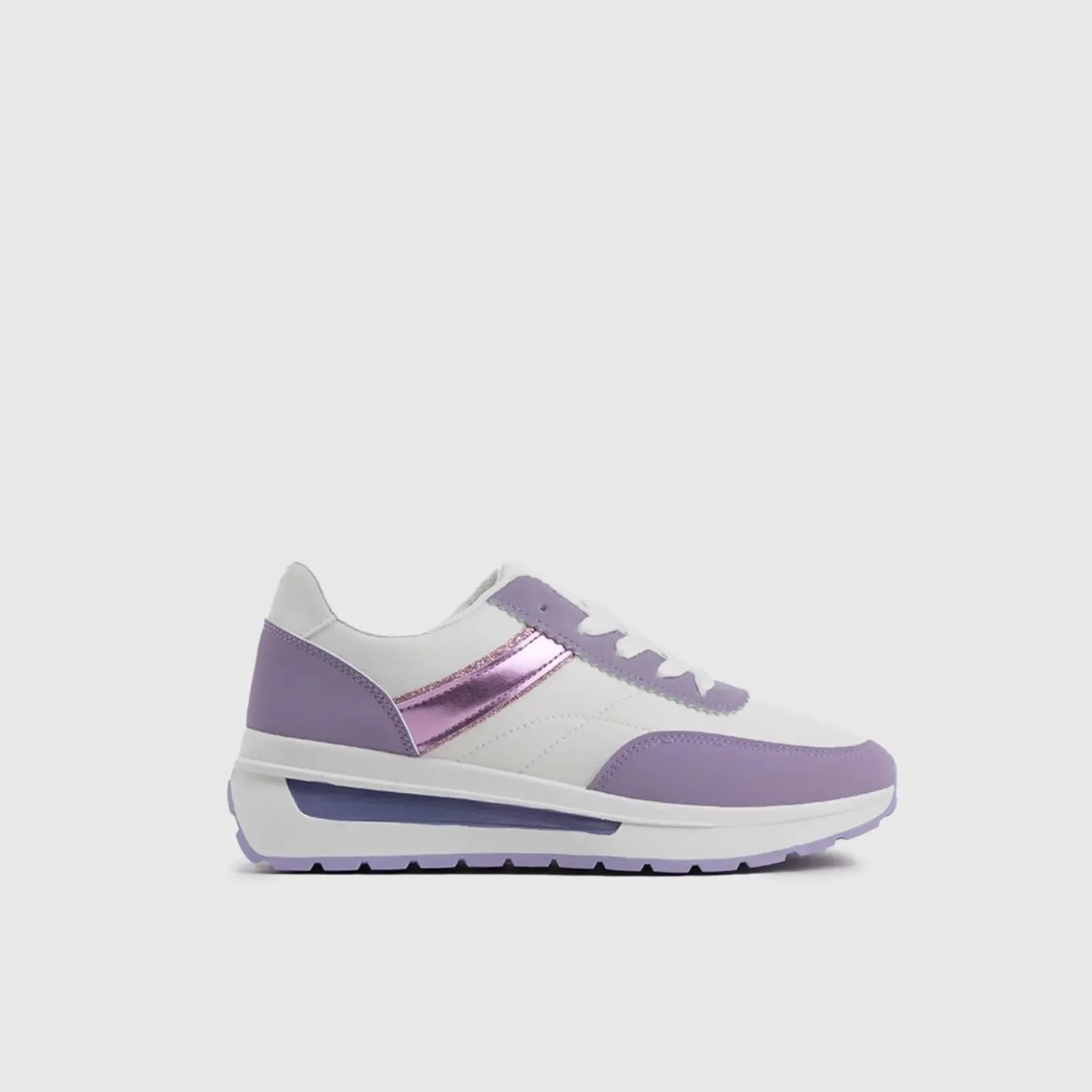 K7 Elyna Statement Sneakers White/Purple