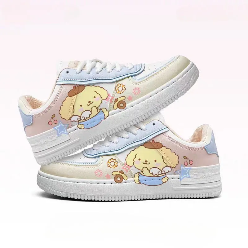 Kawaii Sanrio Hand-Painted Sneakers