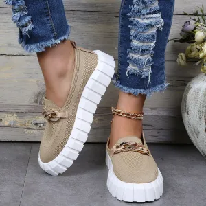 Kelsey® | Chain Sneakers Are Comfortable And Trendy For The Summer!