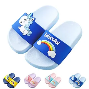 Kids Classic Cute Cartoon Lightweight Sandals (Sky Blue)