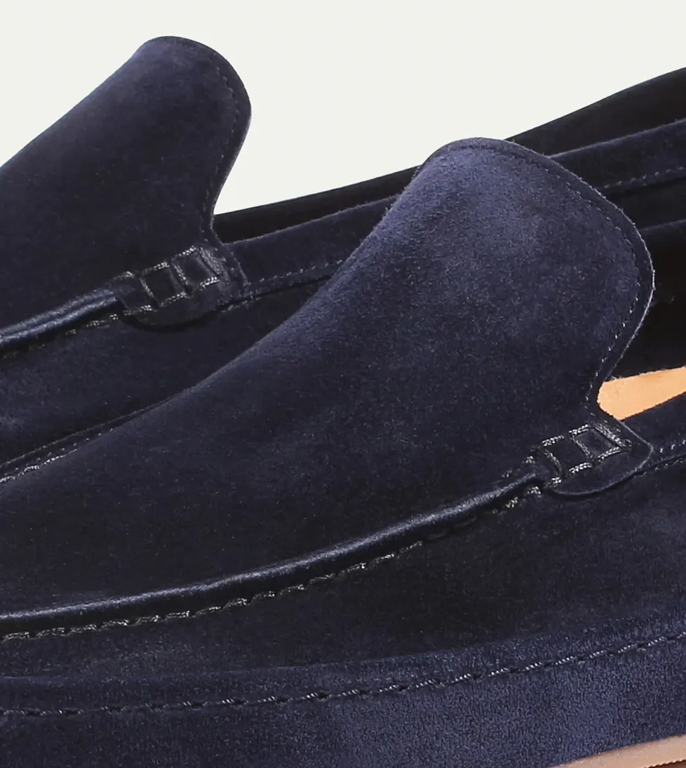 Klassische Wildleder-Loafer für Männer