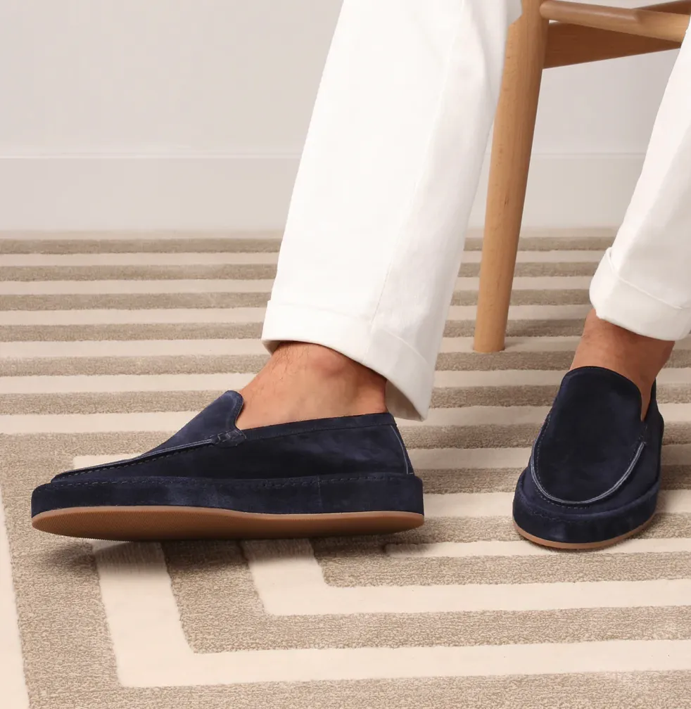 Klassische Wildleder-Loafer für Männer