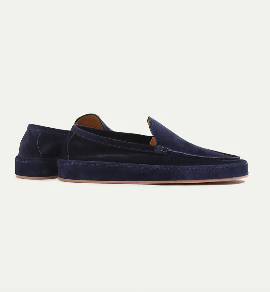 Klassische Wildleder-Loafer für Männer
