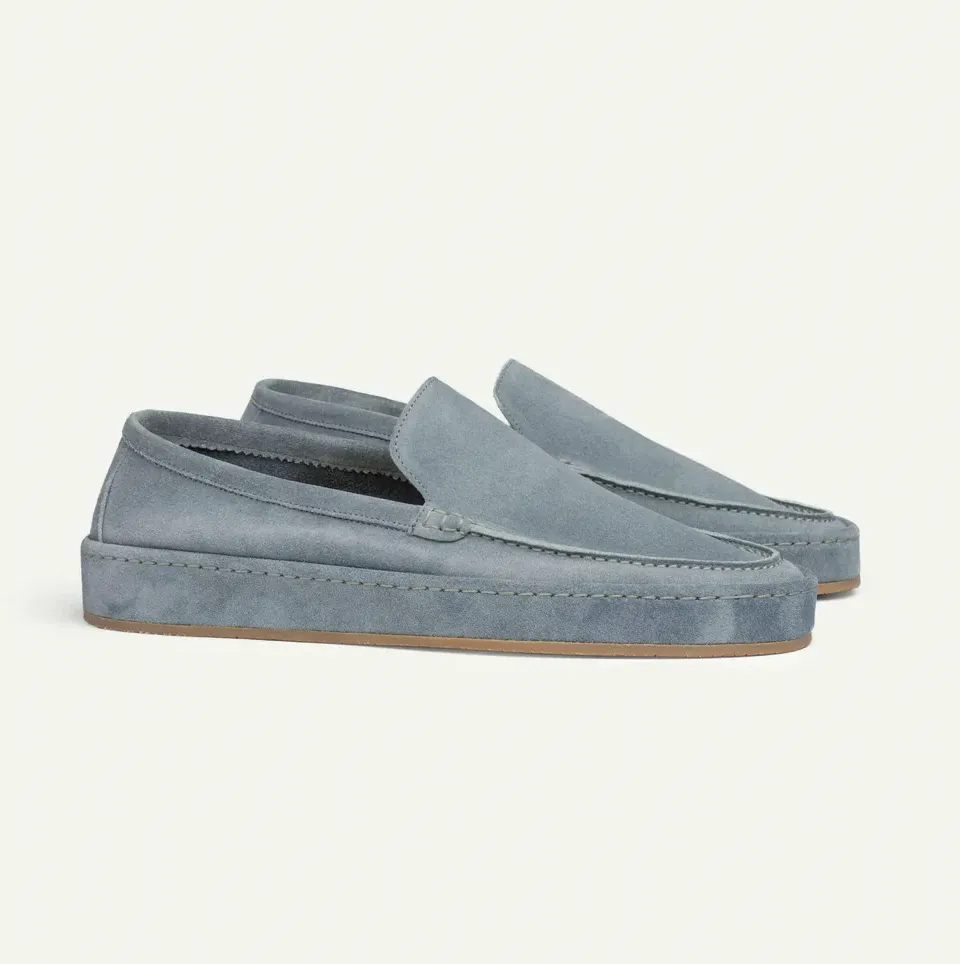 Klassische Wildleder-Loafer für Männer