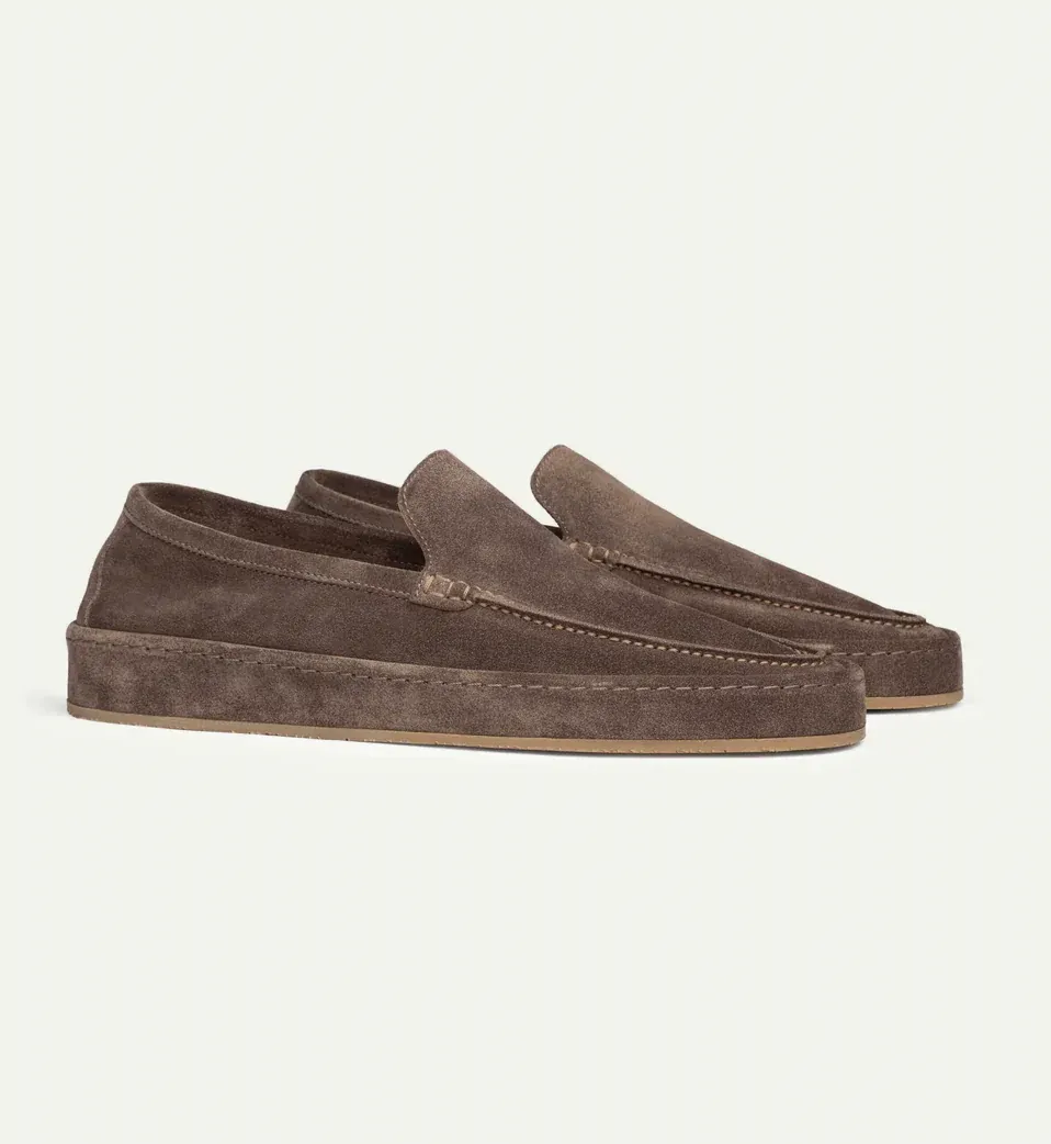Klassische Wildleder-Loafer für Männer