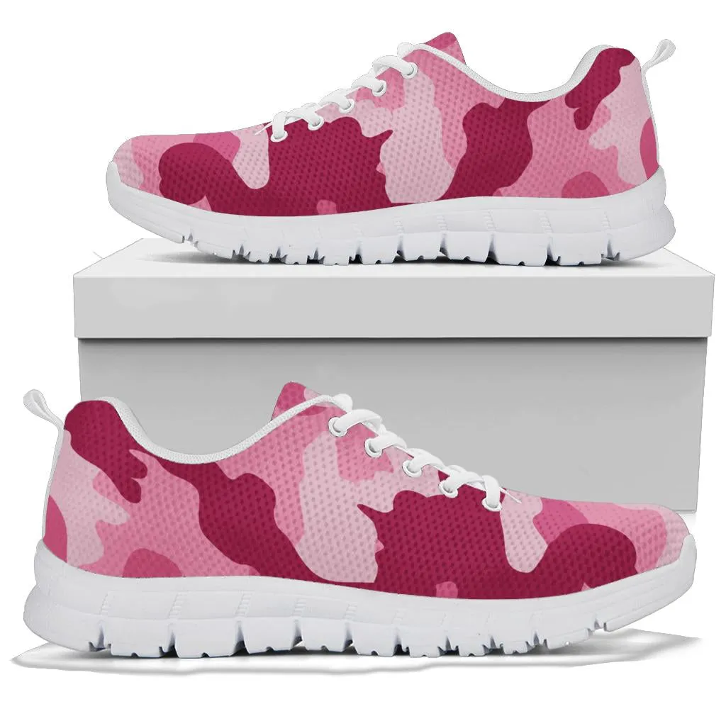 Knit Sneakers_Military Pink_Camo