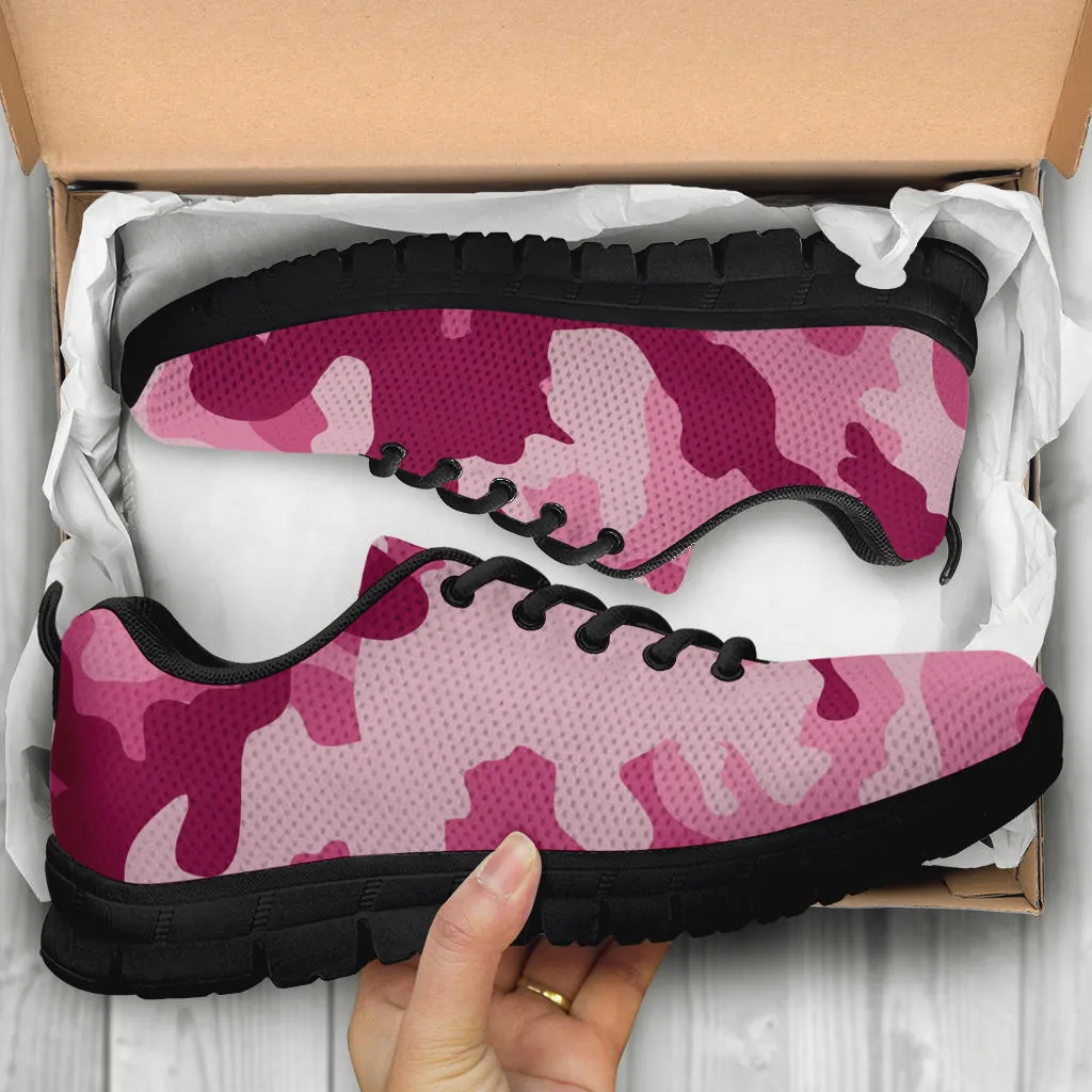 Knit Sneakers_Military Pink_Camo