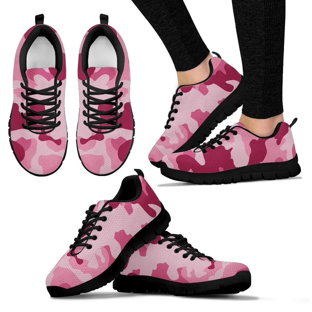 Knit Sneakers_Military Pink_Camo