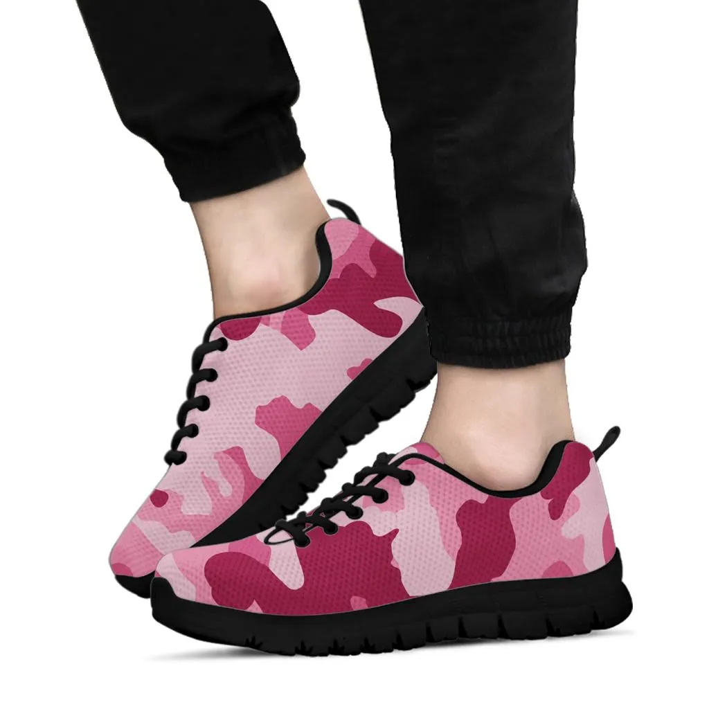 Knit Sneakers_Military Pink_Camo