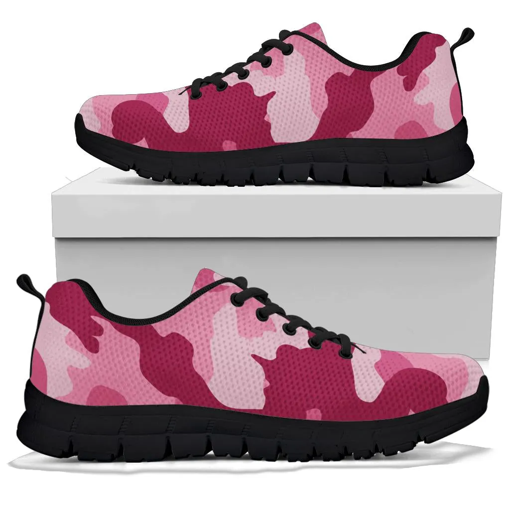 Knit Sneakers_Military Pink_Camo