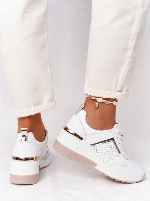 Lace Up Breathable Sneakers