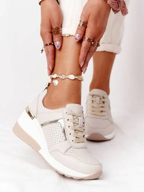 Lace Up Breathable Sneakers