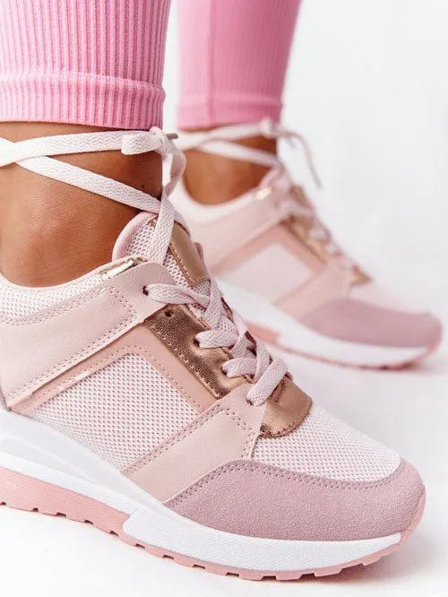 Lace Up Breathable Sneakers