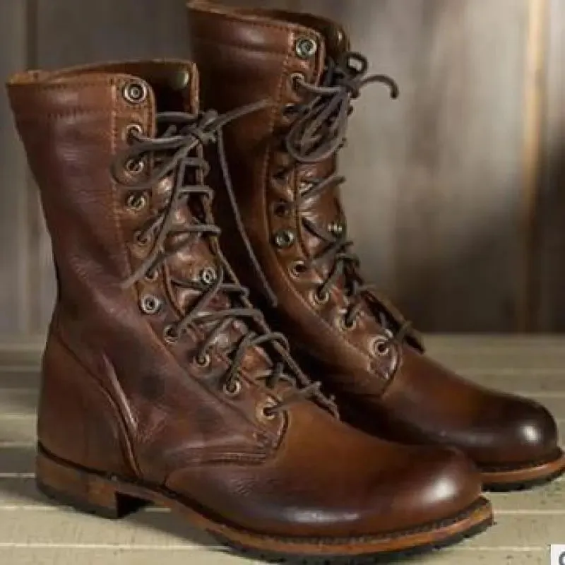 Lavender | Winter Laced Boots