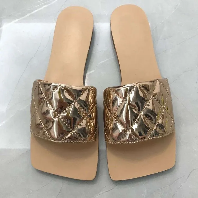 Leather Solid Peep Toe Flats