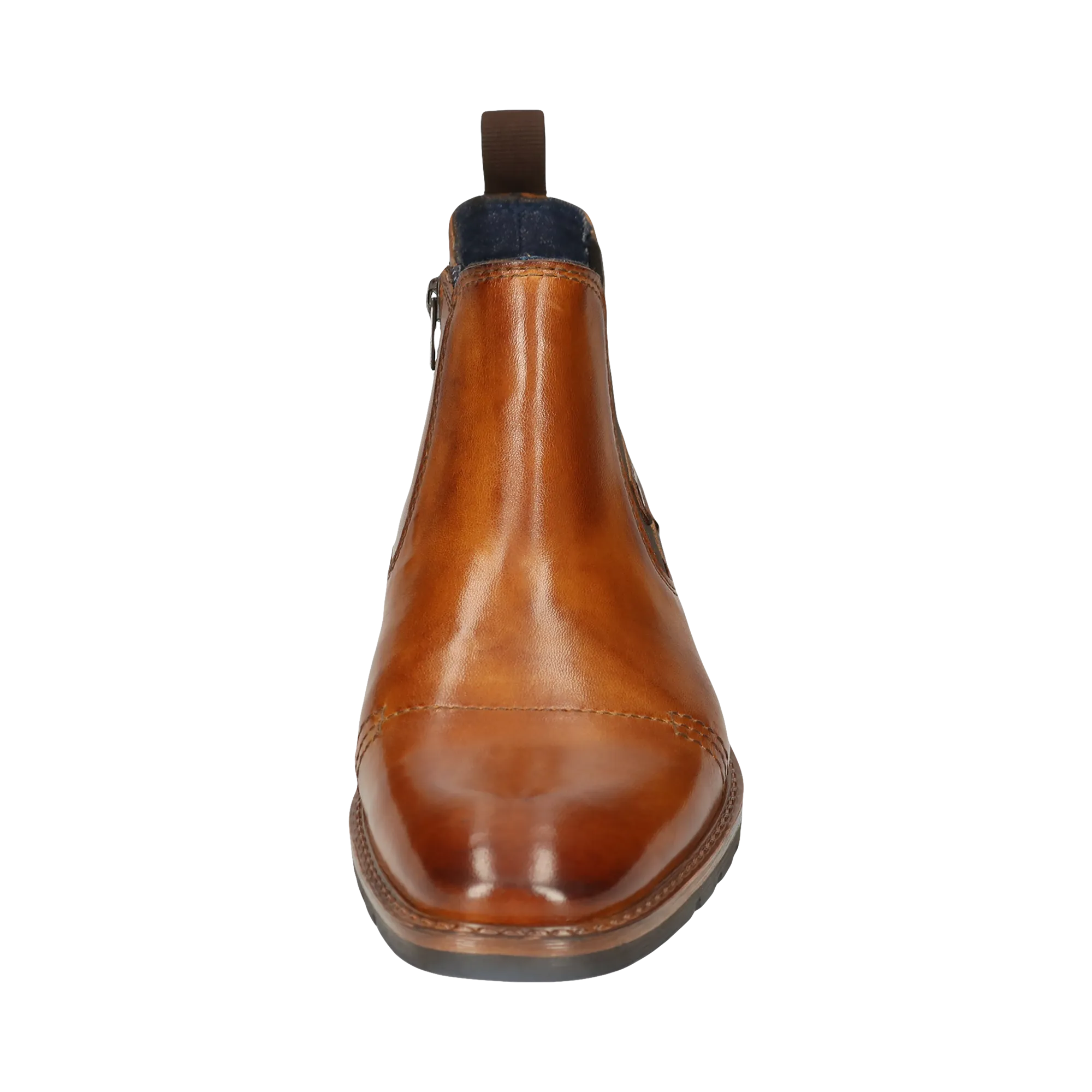 Leder Chelsea cognac