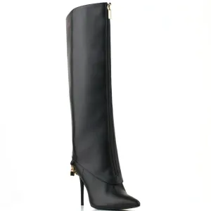 Legend 100 Mm Black Matt Leather