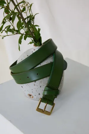 Leon & Harper Bruxelees Buff Leather Belt