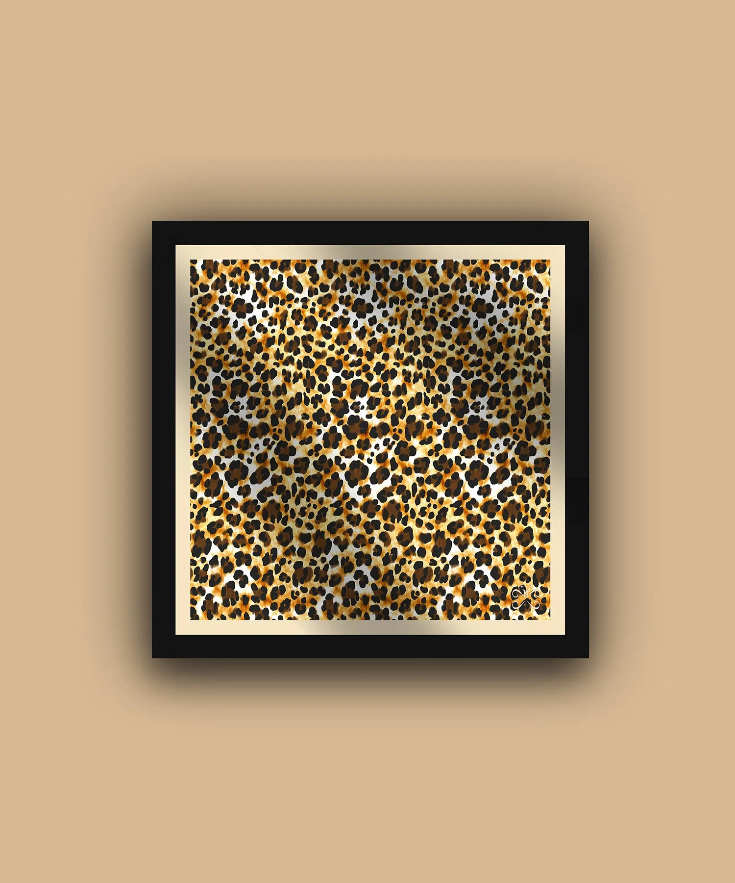 LEOPARD SLIK SCARF