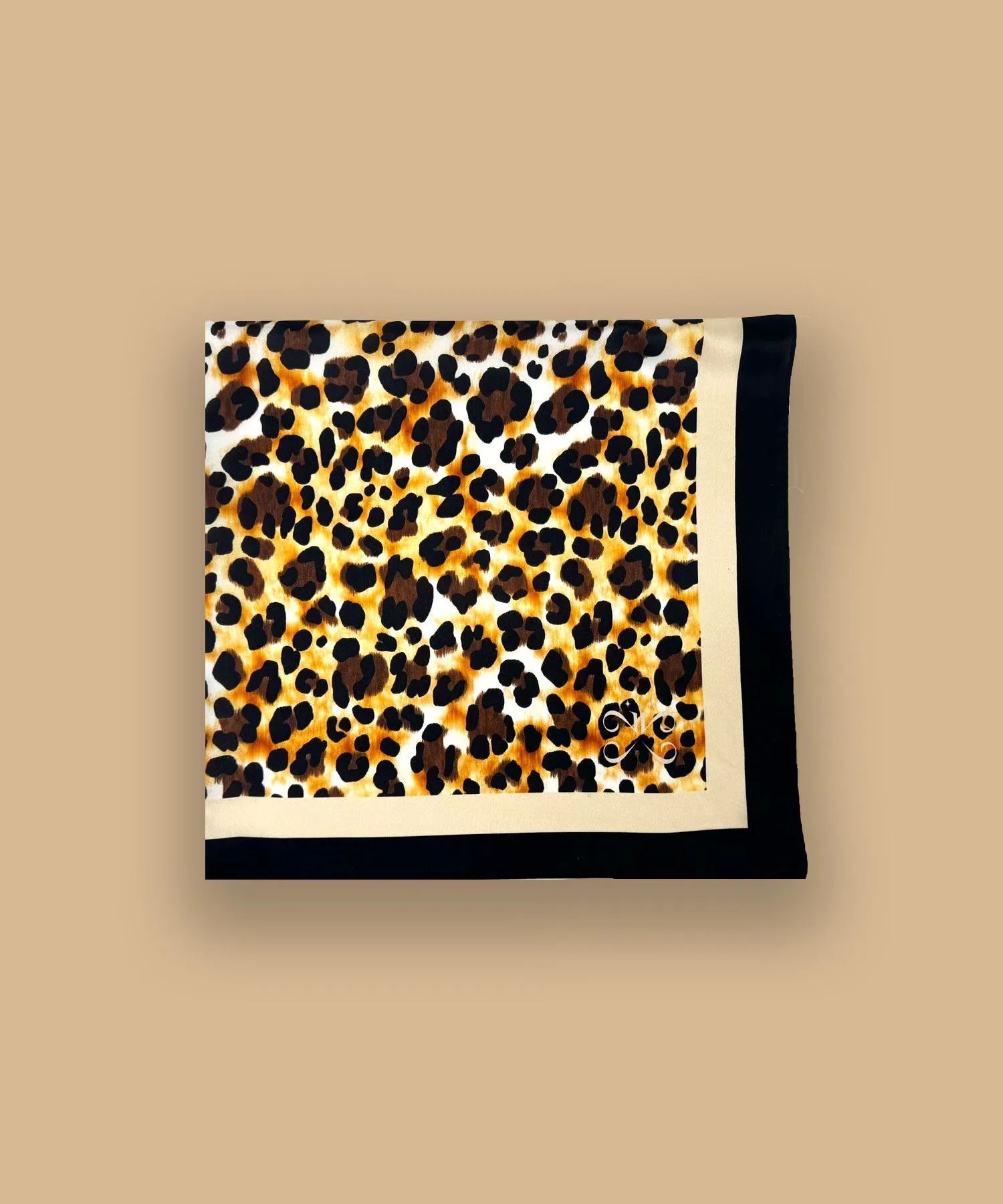 LEOPARD SLIK SCARF