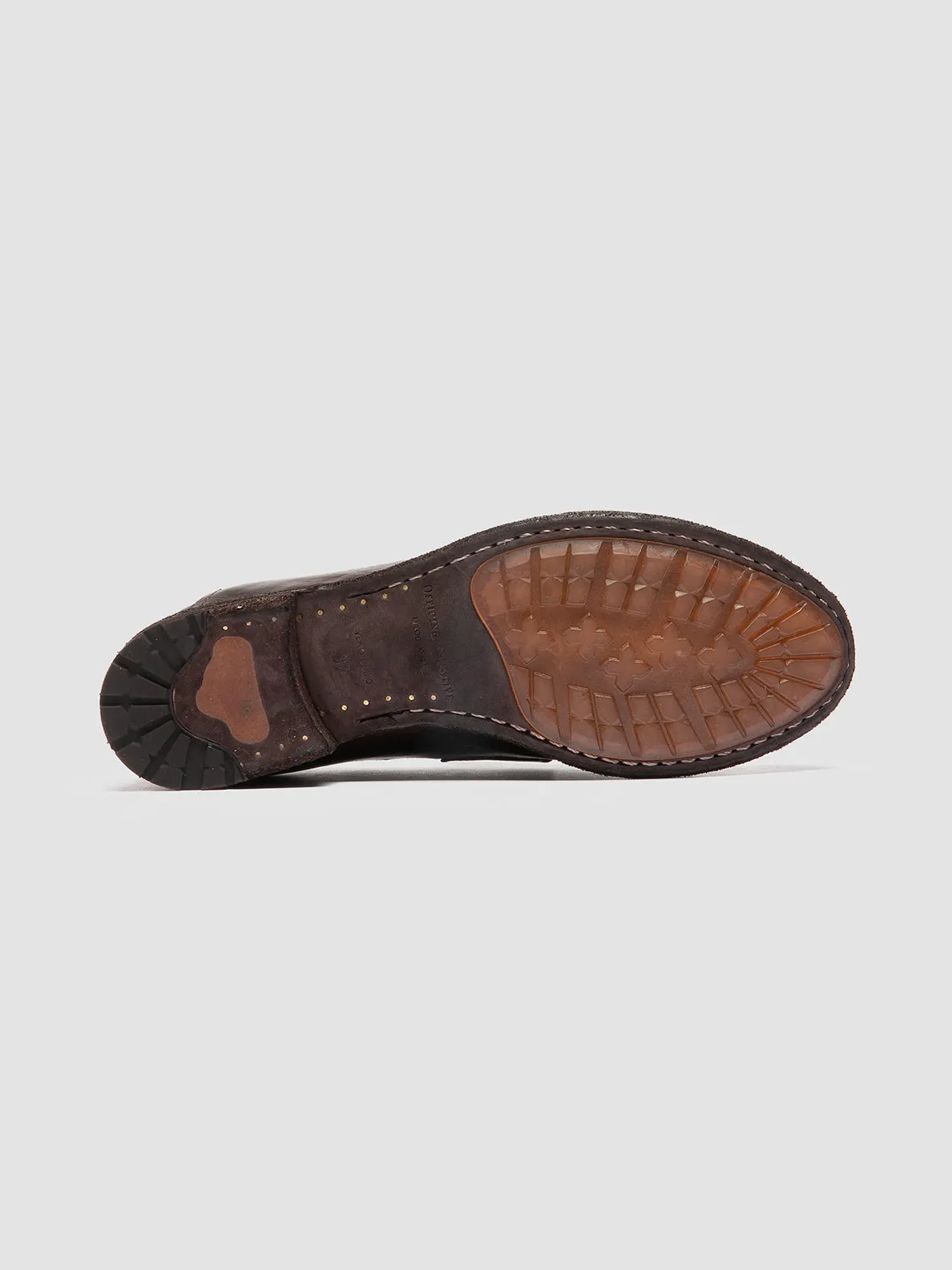 LEXIKON 140 - Mocassini Penny Loafer in Pelle Marrone