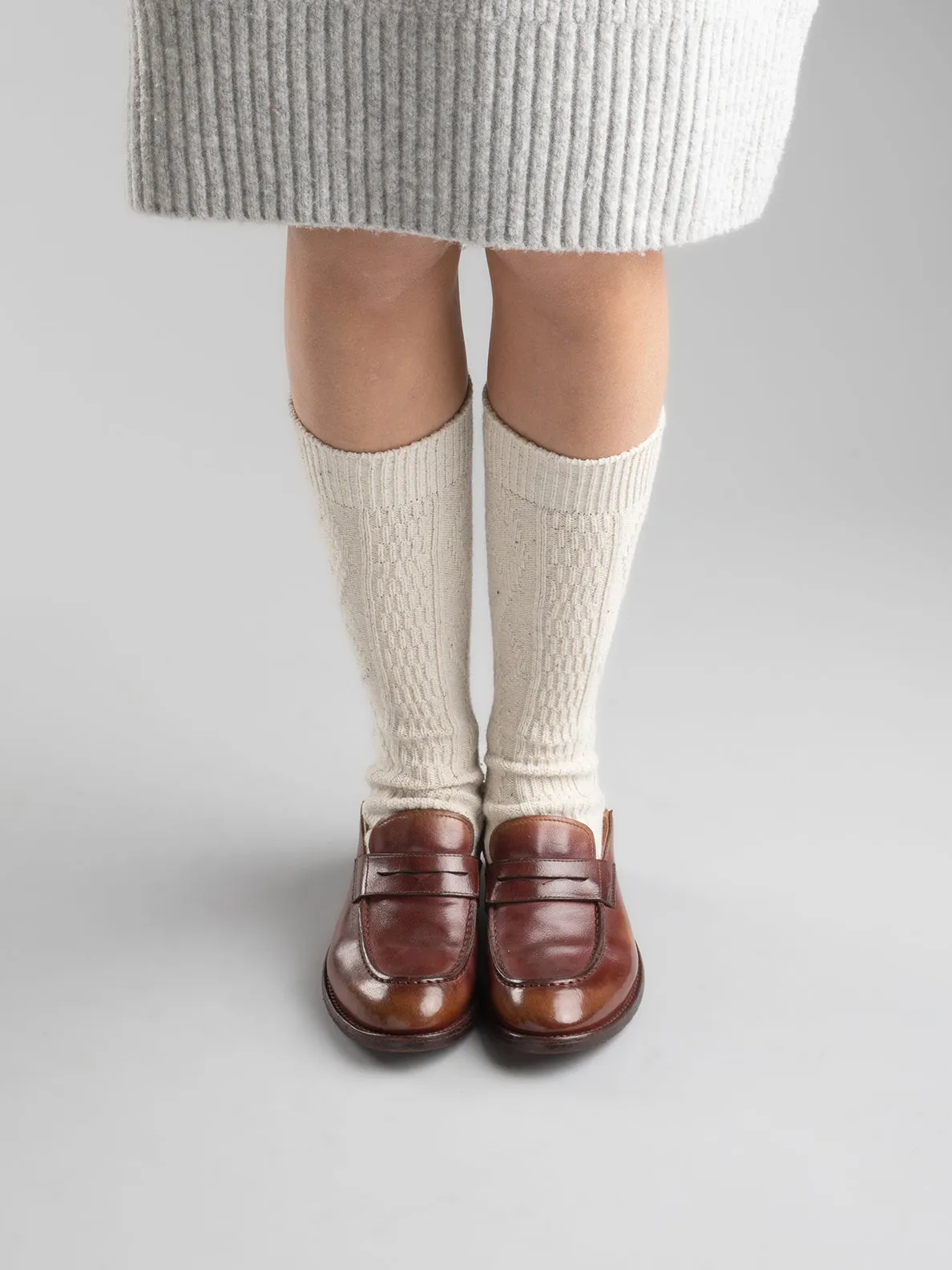LEXIKON 140 - Mocassini Penny Loafer in Pelle Marrone