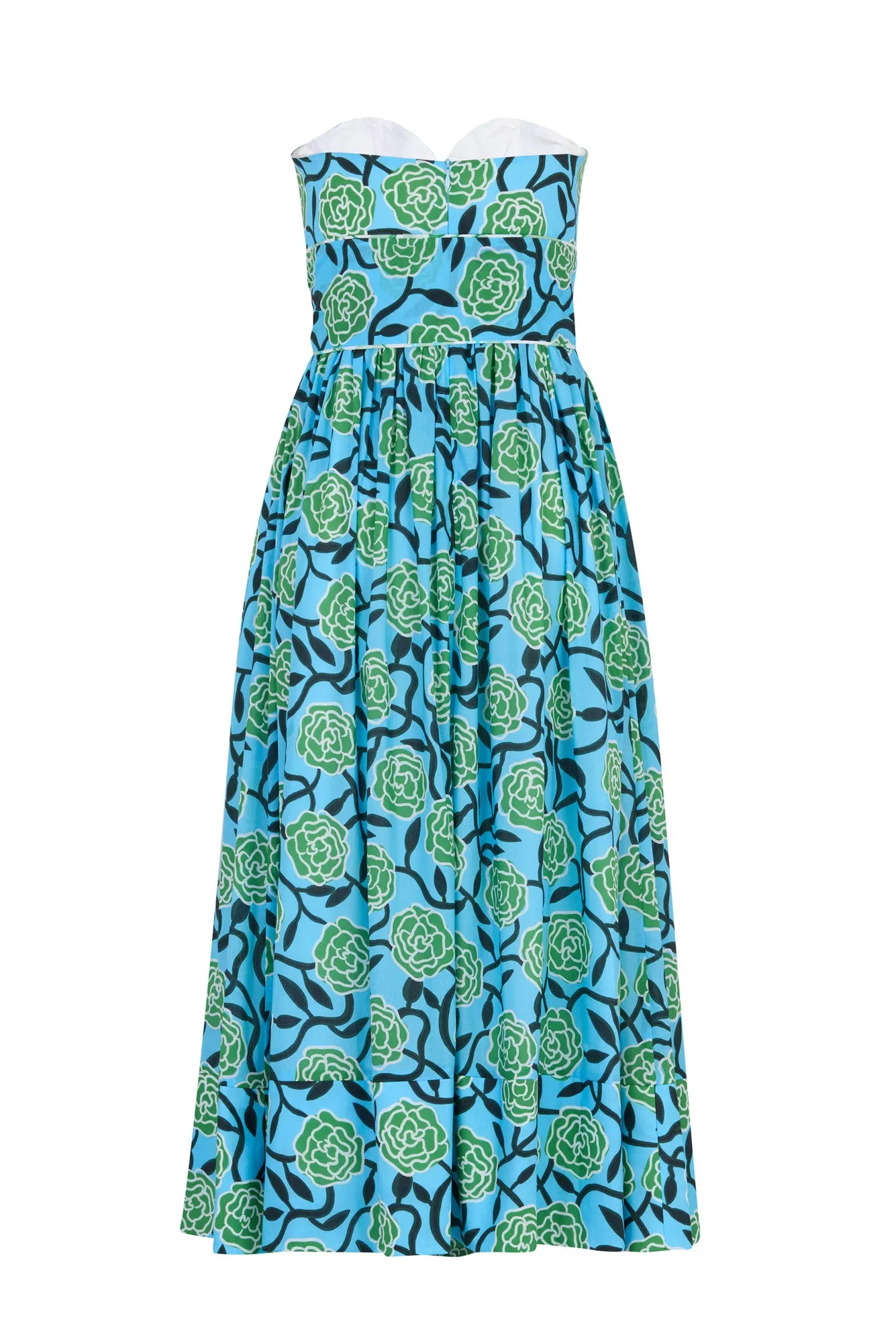 Lidia Dress in Amelia / Elba