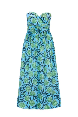 Lidia Dress in Amelia / Elba