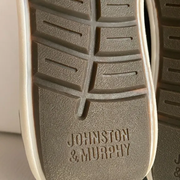 LIKE NEW!Johnston &amp; Murphy Emmett Brown Oiled Moc Toe Chukka Boots SZ 11 1/2
