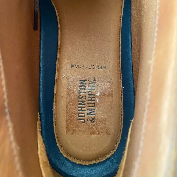 LIKE NEW!Johnston &amp; Murphy Emmett Brown Oiled Moc Toe Chukka Boots SZ 11 1/2