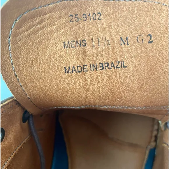 LIKE NEW!Johnston &amp; Murphy Emmett Brown Oiled Moc Toe Chukka Boots SZ 11 1/2