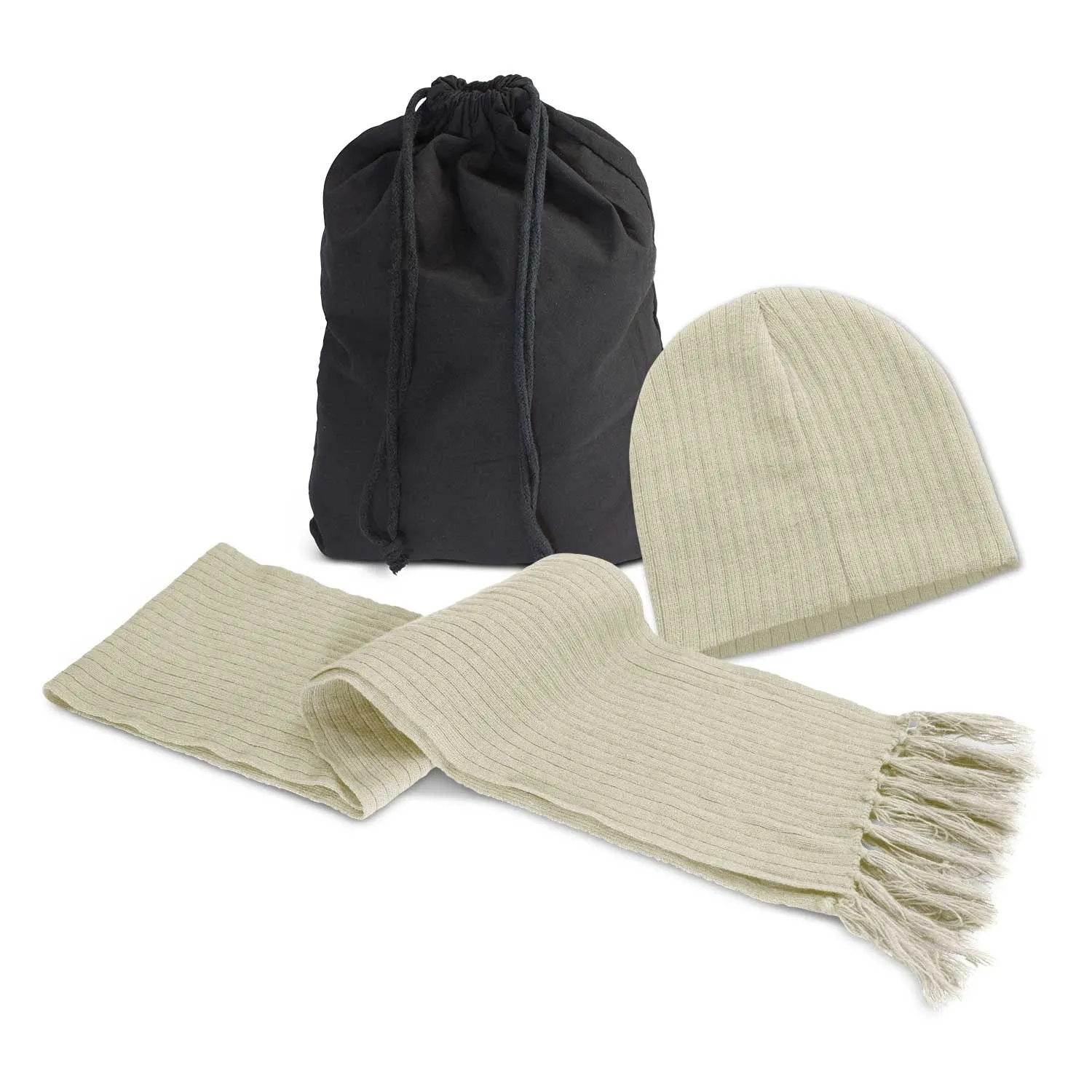 Luxuriously Scarf and Beanie Set(SHW-38T)
