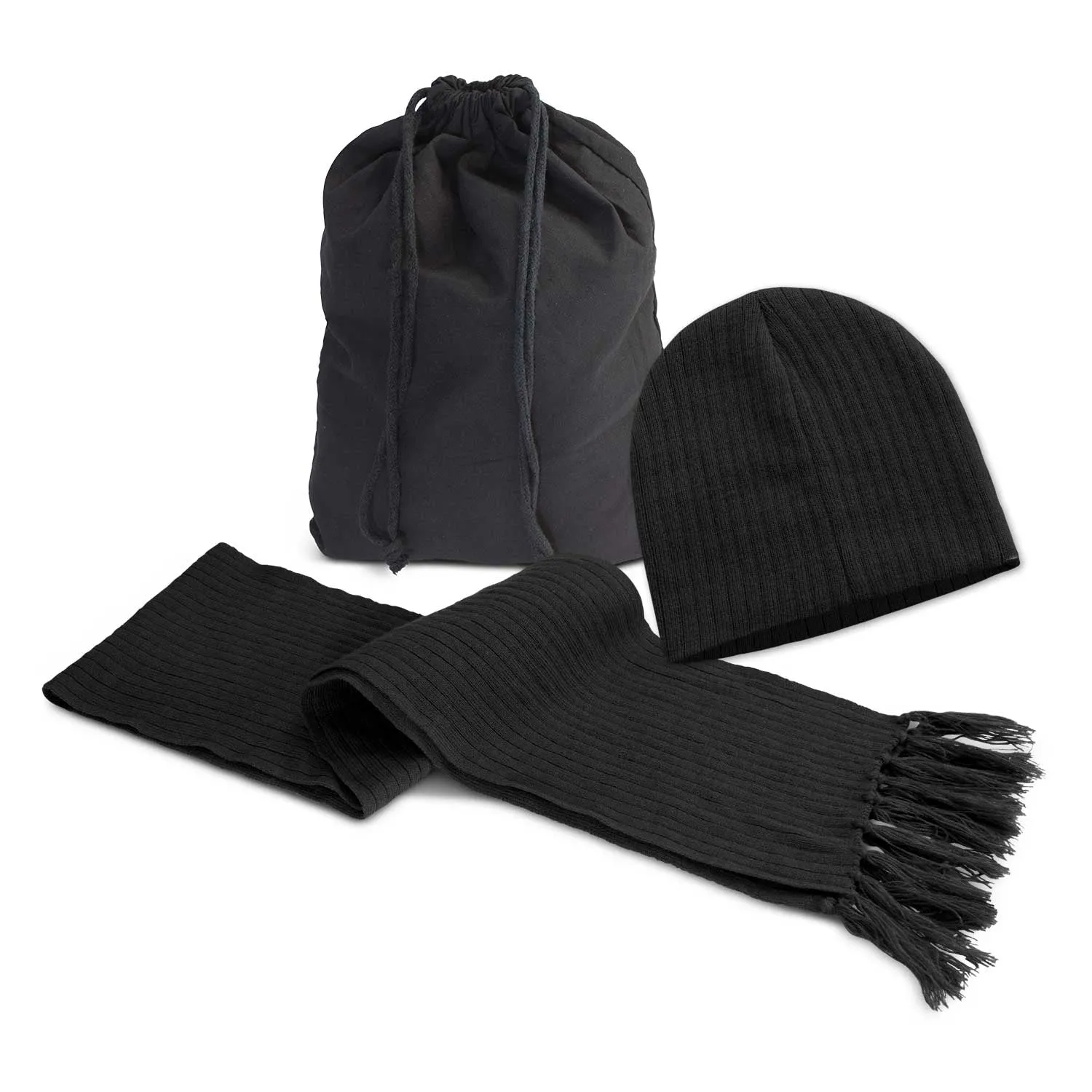 Luxuriously Scarf and Beanie Set(SHW-38T)