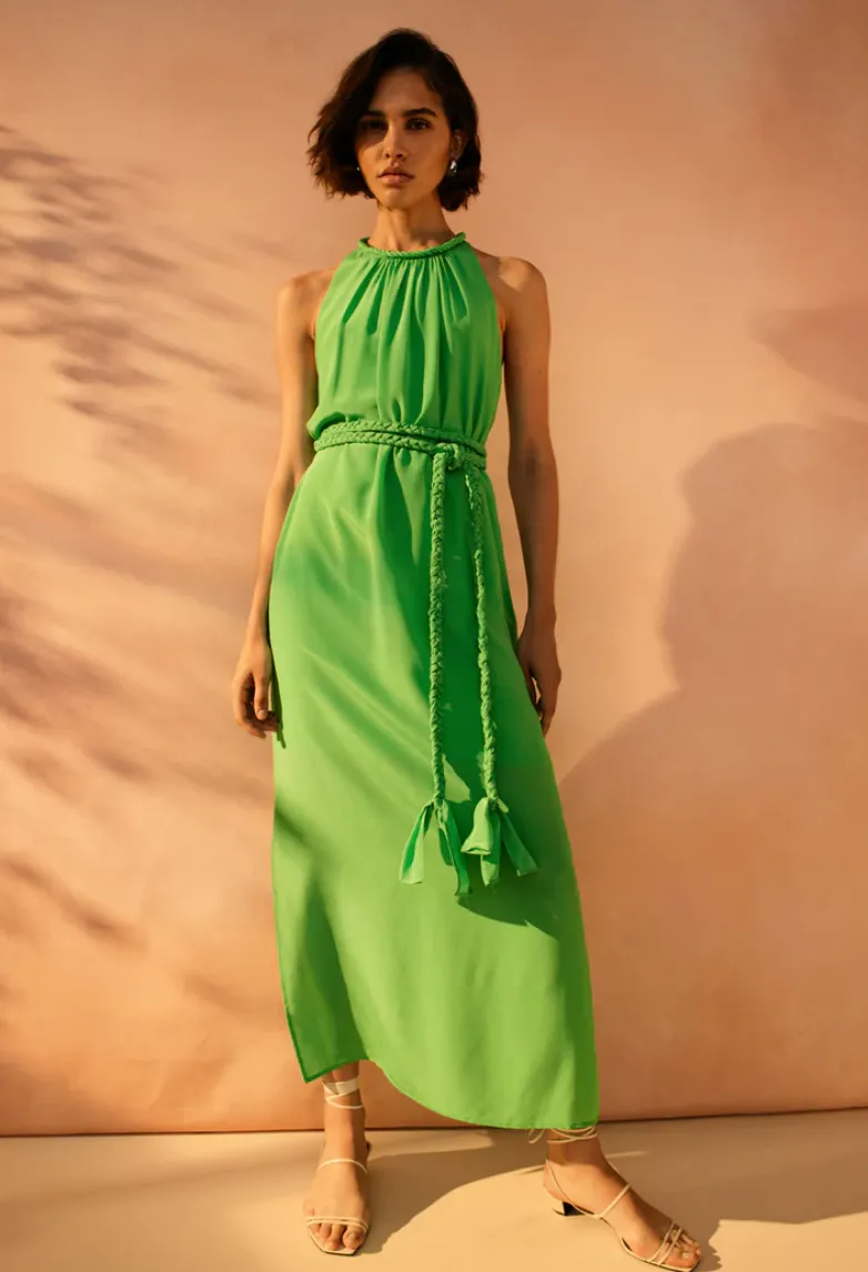 Marie Oliver - Elena Dress - Emerald