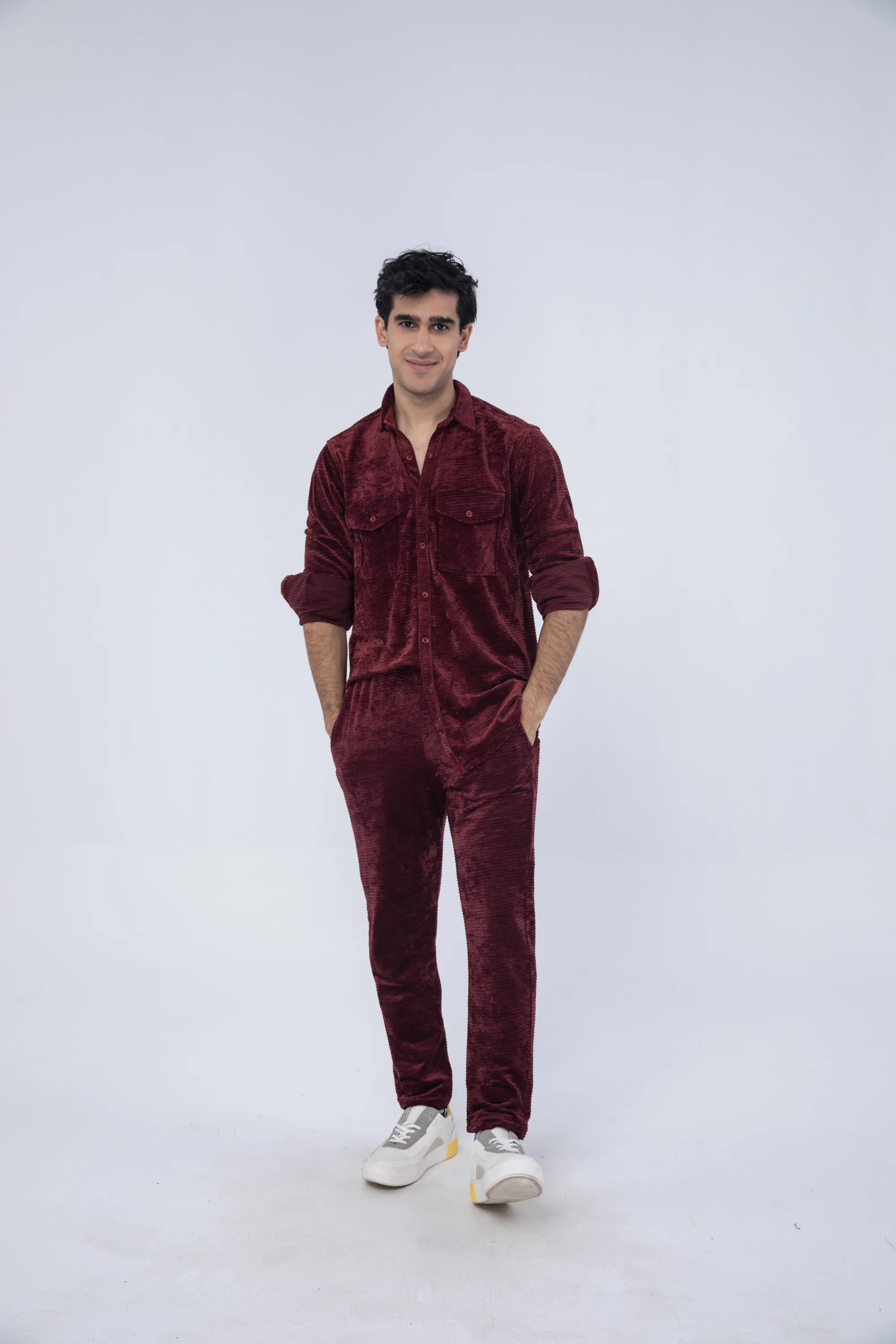 Maroon Co-ord Set